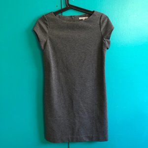 Uniqlo gray t-shirt dress